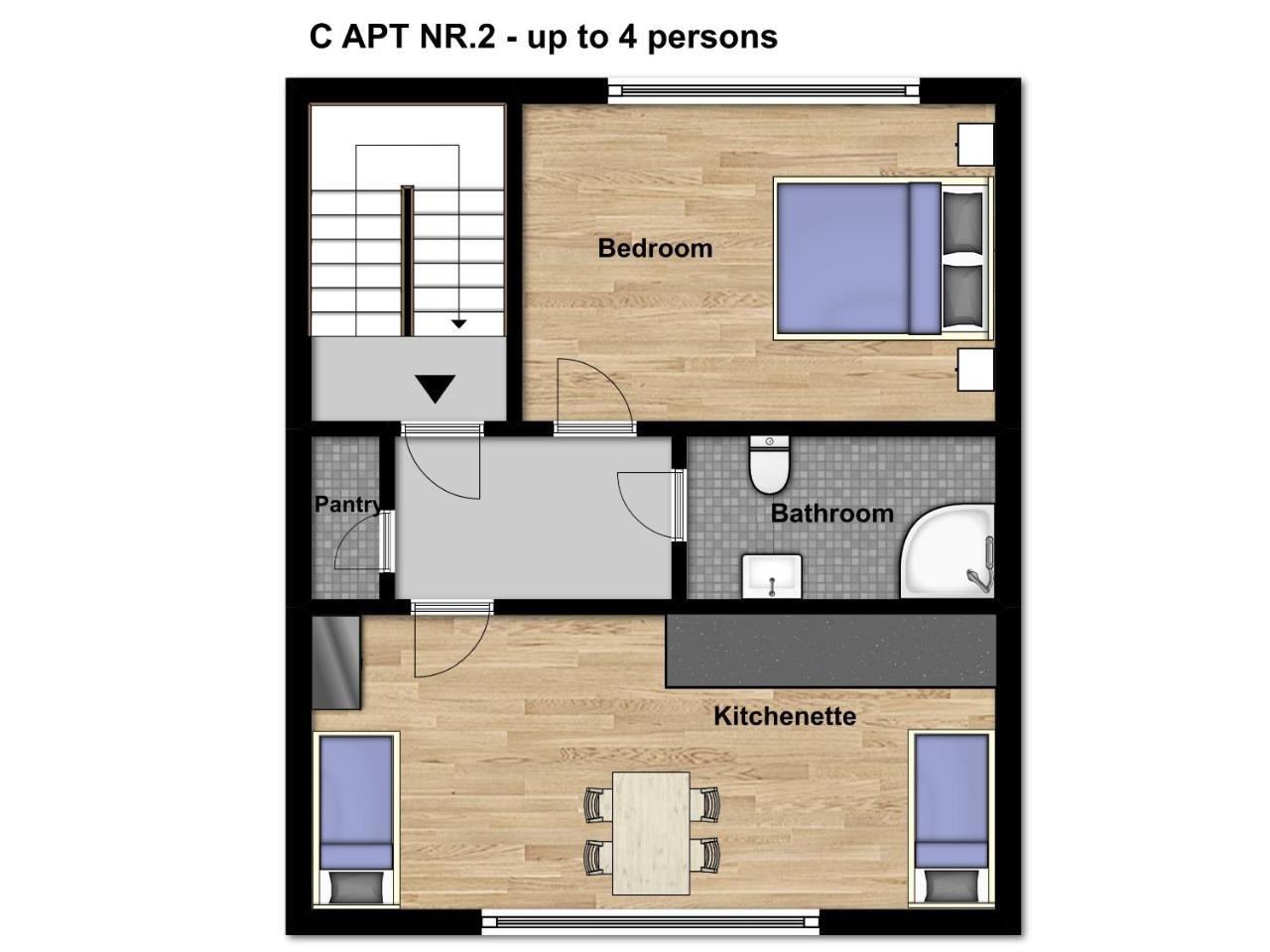 Císařka Apartment Praga Exterior foto