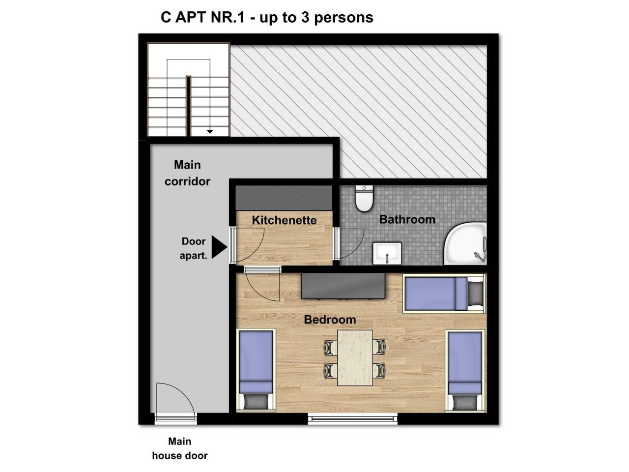 Císařka Apartment Praga Exterior foto